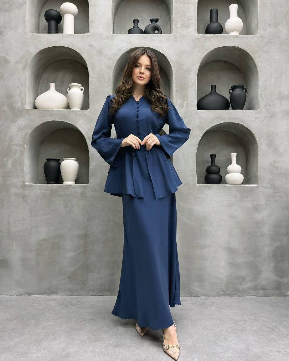 Women's Fashion Elegant Graceful Solid Color Dress Dresses