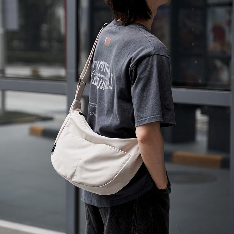 Women's Fashionable Oxford Cloth Large Capacity Dumpling Men's Shoulder Bags