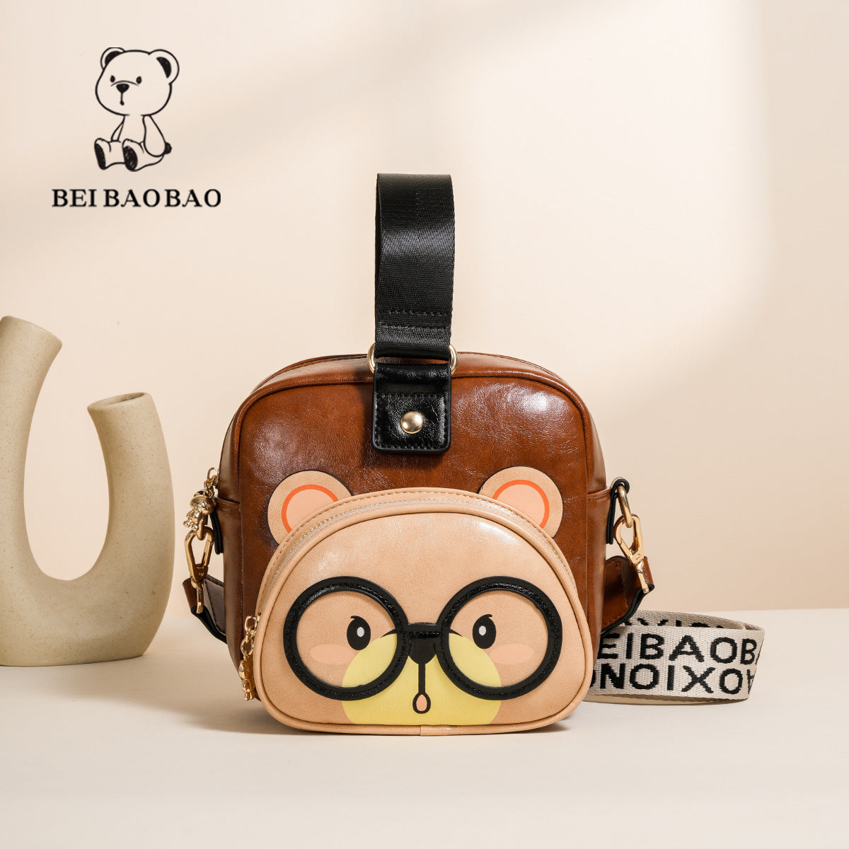 Women's Source Design Cartoon Portable One Crossbody Bags