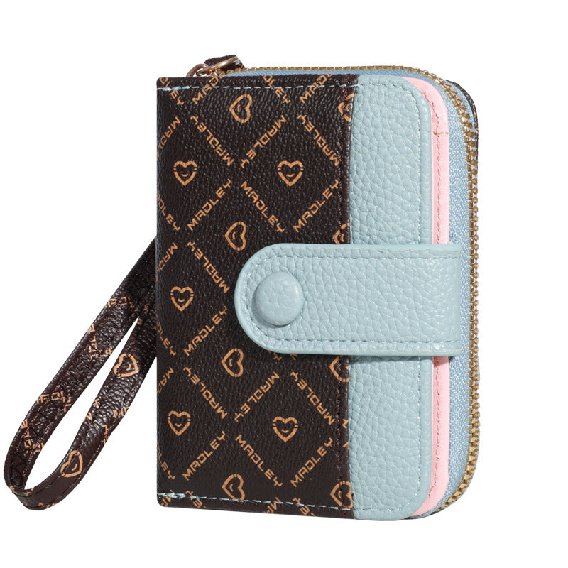 Women's Beautiful New Short Printed Clutch Ladies Wallets