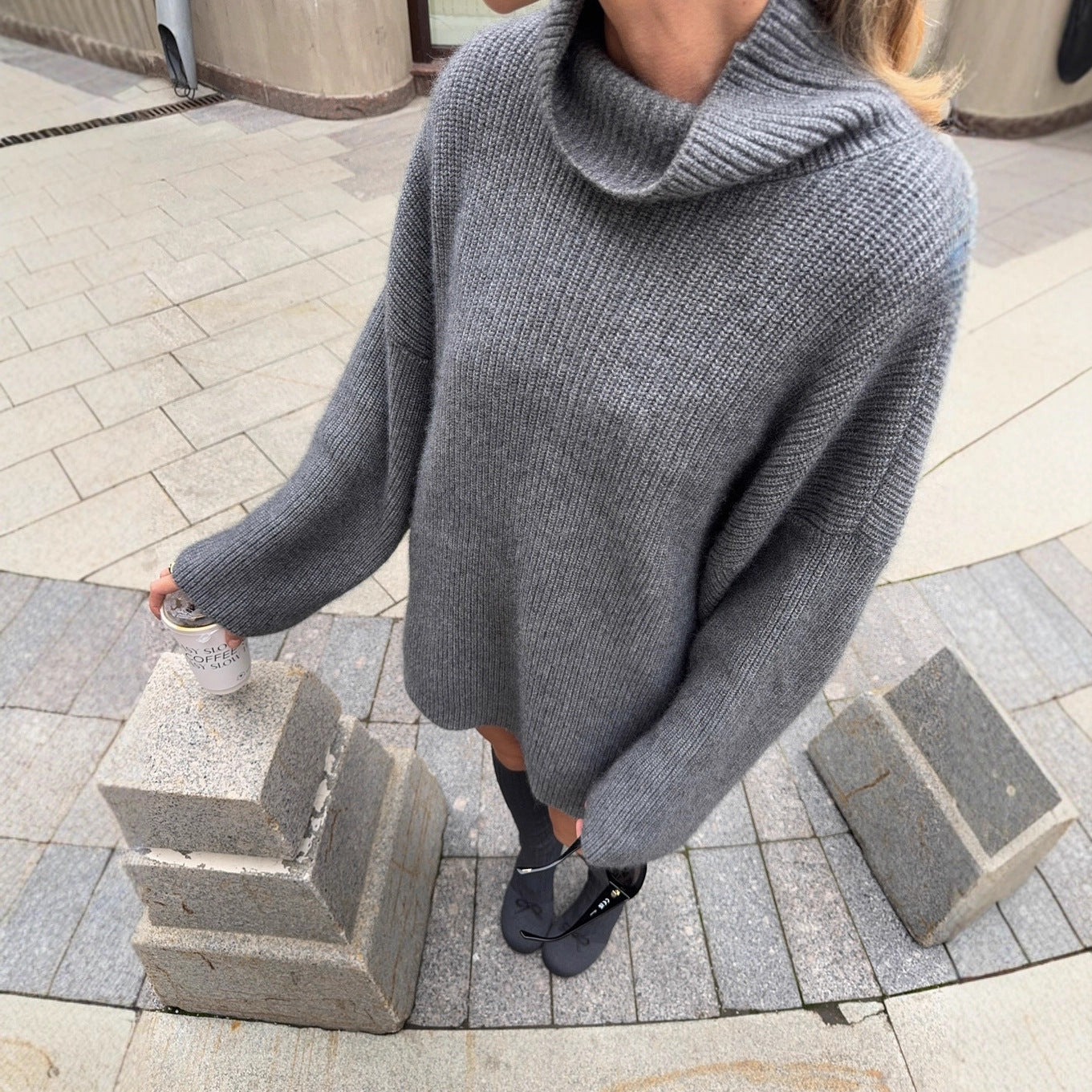 Soft Bottoming Shirt Long Sleeve High Collar Sweaters