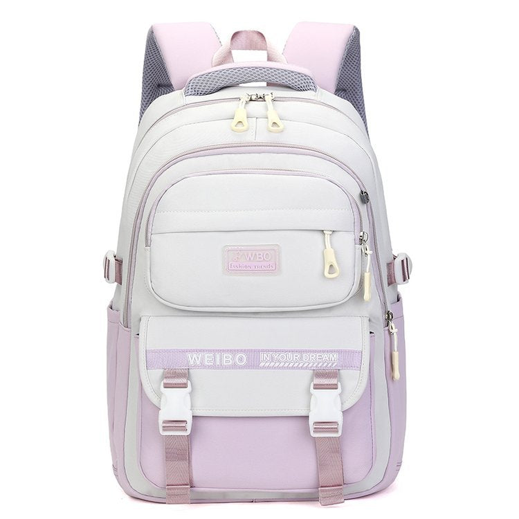 Men's Spine Protection Large Capacity Junior's Female Middle School Students' Schoolbags