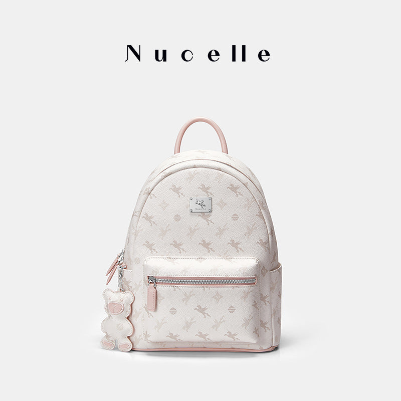 Domestic Foreign Orange College High-grade Waterproof Backpacks