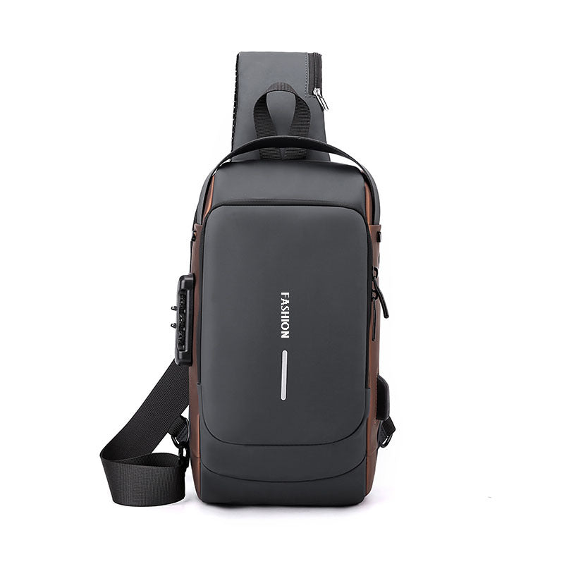 Men's Pretty Password Street Trendy Cycling Men's Chest Bags
