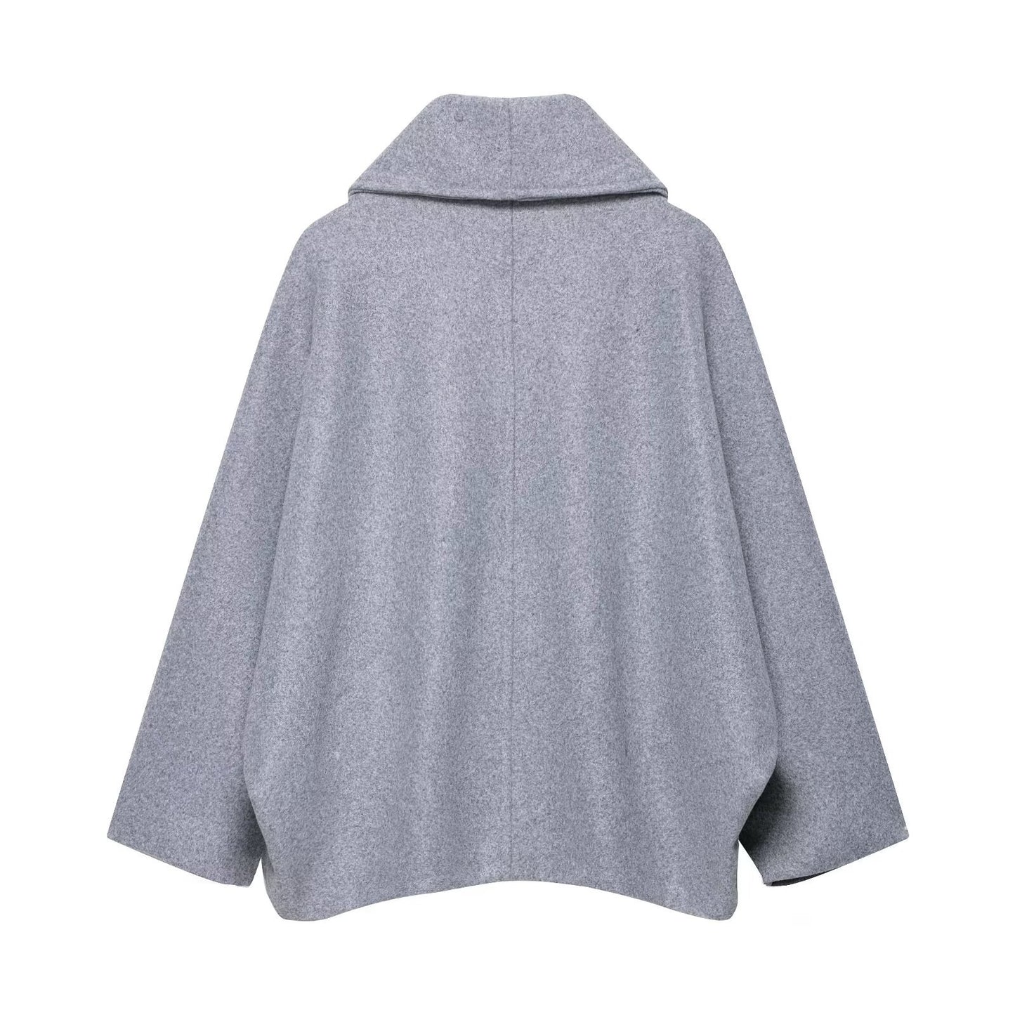 Women's Scarf Collar Classic Double Breasted Coats
