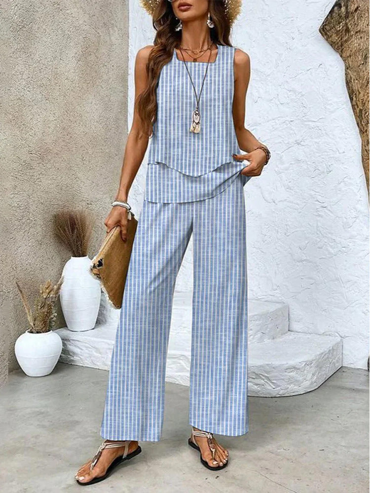 Pretty Durable Beautiful Casual Women's Sleeveless Fashion Casual Suit