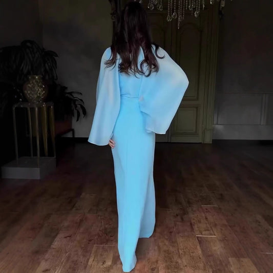 Women's Autumn Soft Gorgeous Fashion Long Sleeve Dresses