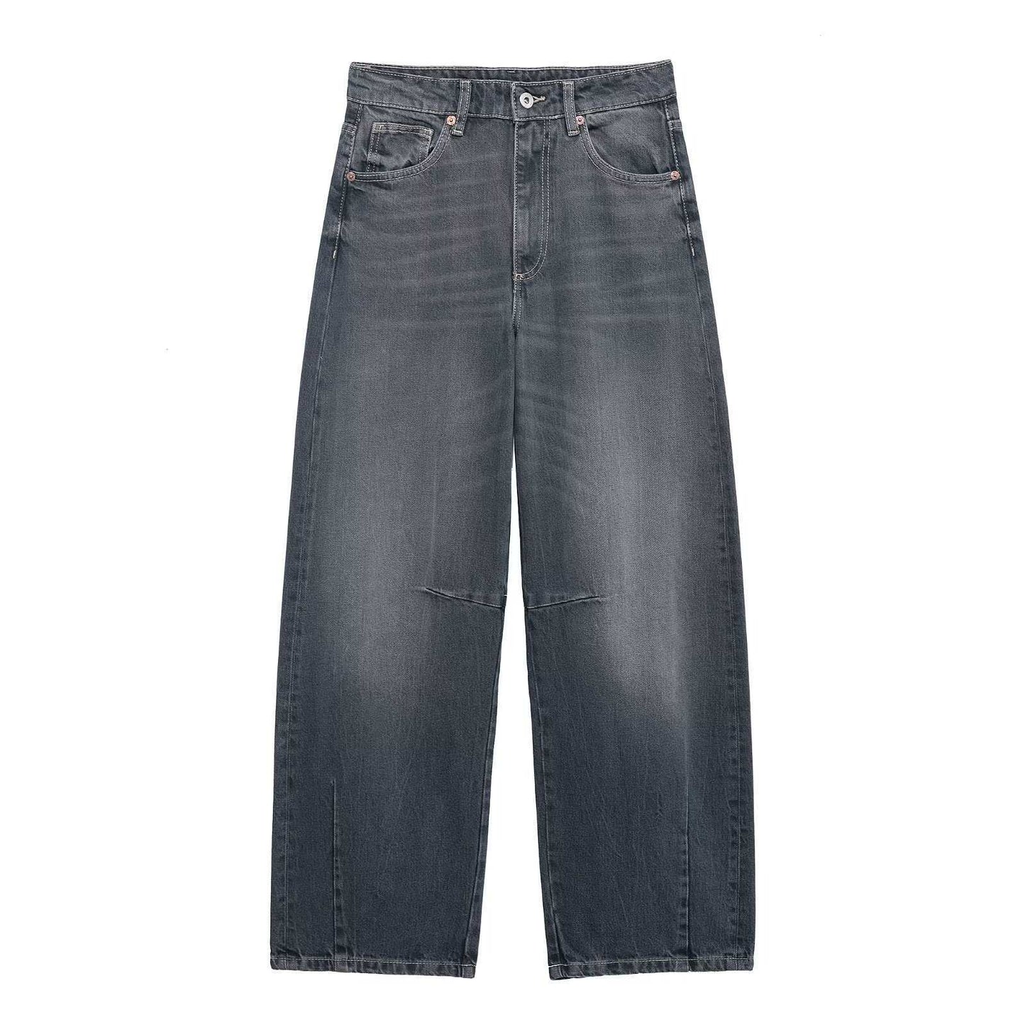 Women's Loose Balloon Spring Style Blue Jeans