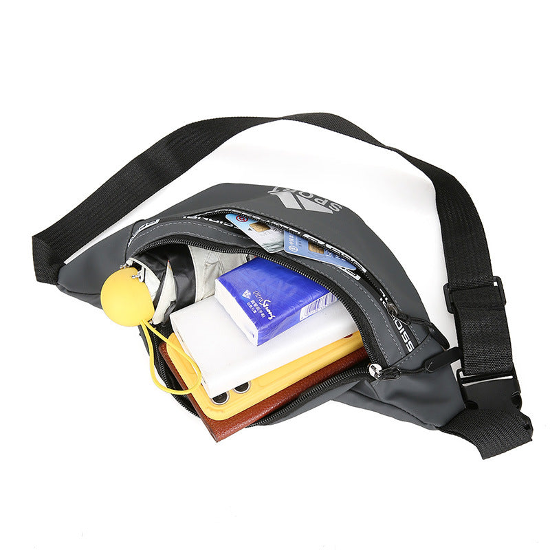 Men's New Nylon Waterproof Large Capacity Men's Waist Packs