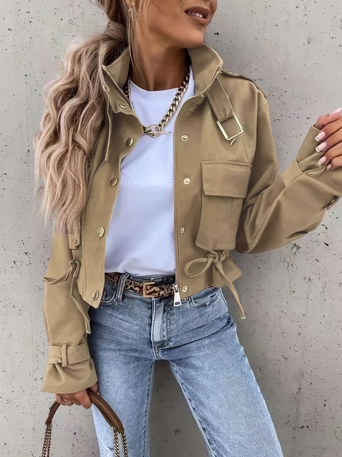 Women's Popular Slouchy Versatile Lapel Retro Shorts
