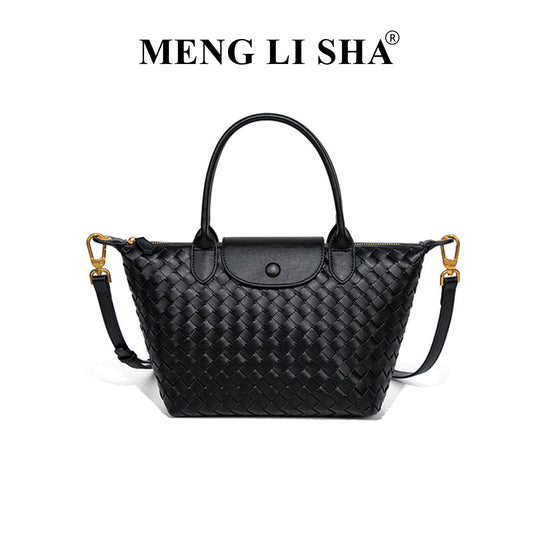 High-grade Hand-woven Commuter Portable Dumpling Simple Crossbody Bags