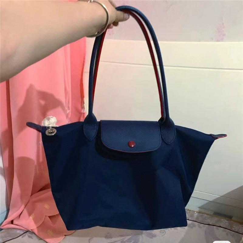 Durable Embroidered Dragon Dumpling Folding Underarm Bags