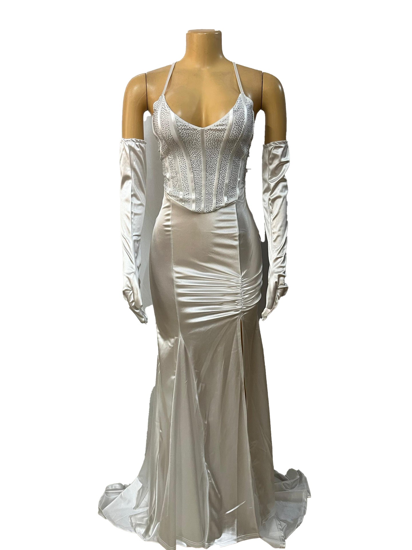 Women's Autumn Sequin Stitching Fashion Sexy Sling Dresses