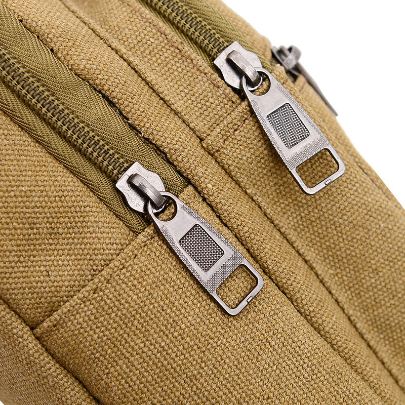 Men's Canvas Boys Night Market Trendy Men's Chest Bags
