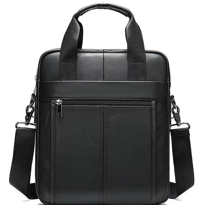 Men's Leather First Layer Cowhide Vintage Men's Shoulder Bags