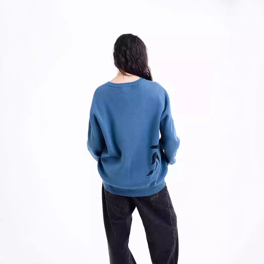 Women's & Men's & Loose Cool Anime Portrait Jacquard Sweaters