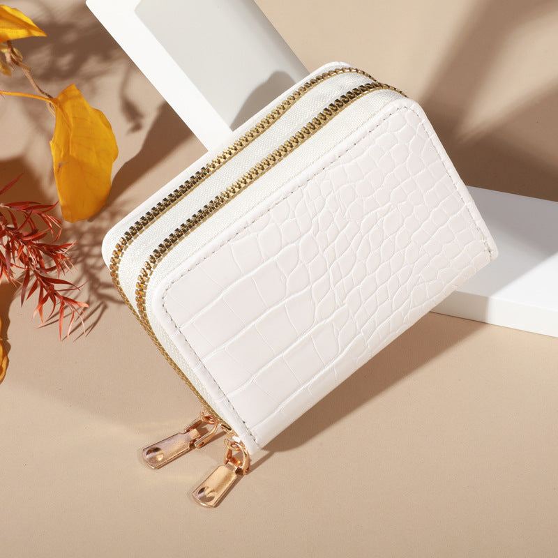 Women's Graceful Clutch Crocodile Pattern Fashion Ladies Wallets