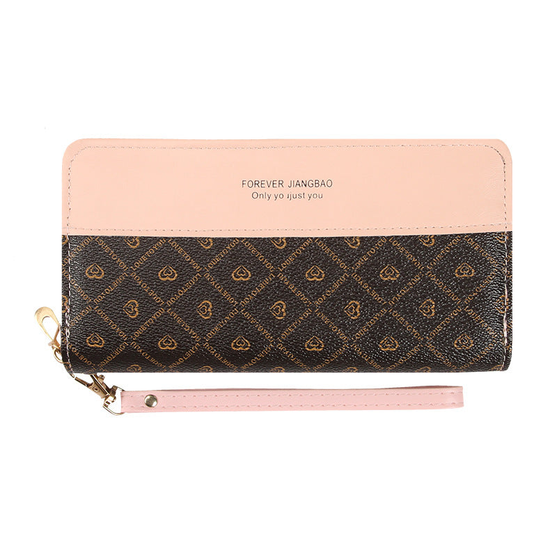 Women's Color Matching Clutch Summer Versatile Fashion Ladies Wallets