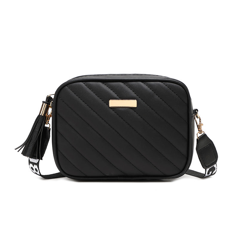 Women's Fashion Tassel One Piece Hair Crossbody Bags