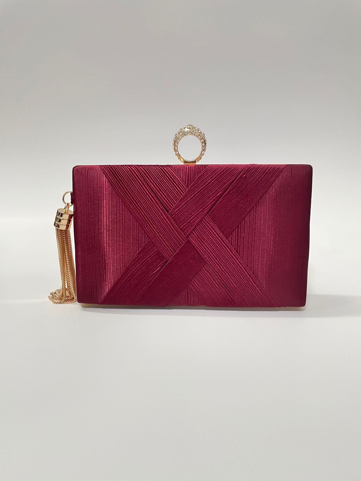 Women's Classic Tassel Dinner Vintage Chain Box Evening Bags