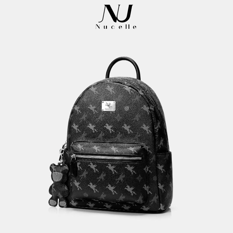 Domestic Foreign Orange College High-grade Waterproof Backpacks