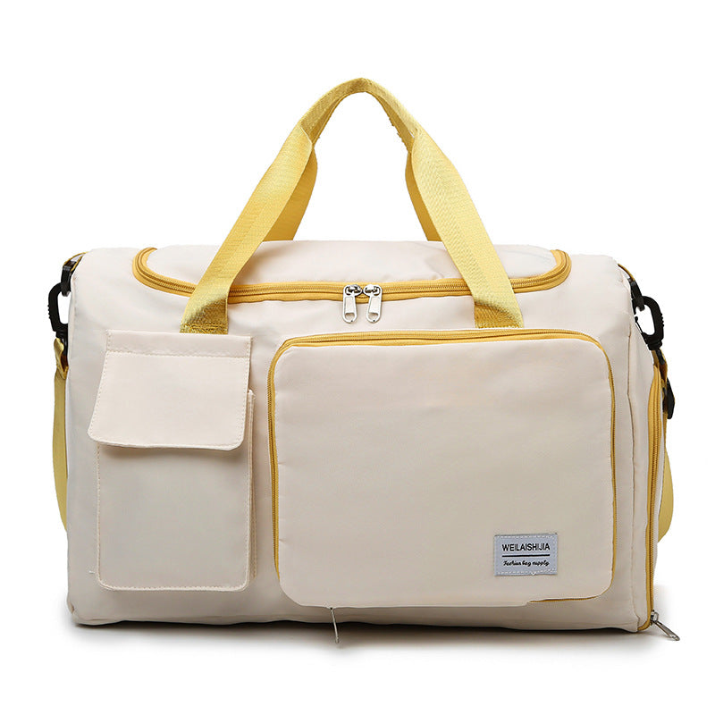 Spring Foldable Hand-held Large Capacity Excursion Travel Bags