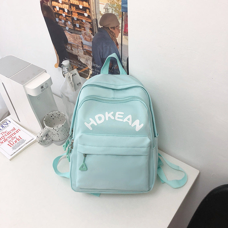 Style Simple Cute Big Size Junior Middle School Students' Schoolbags