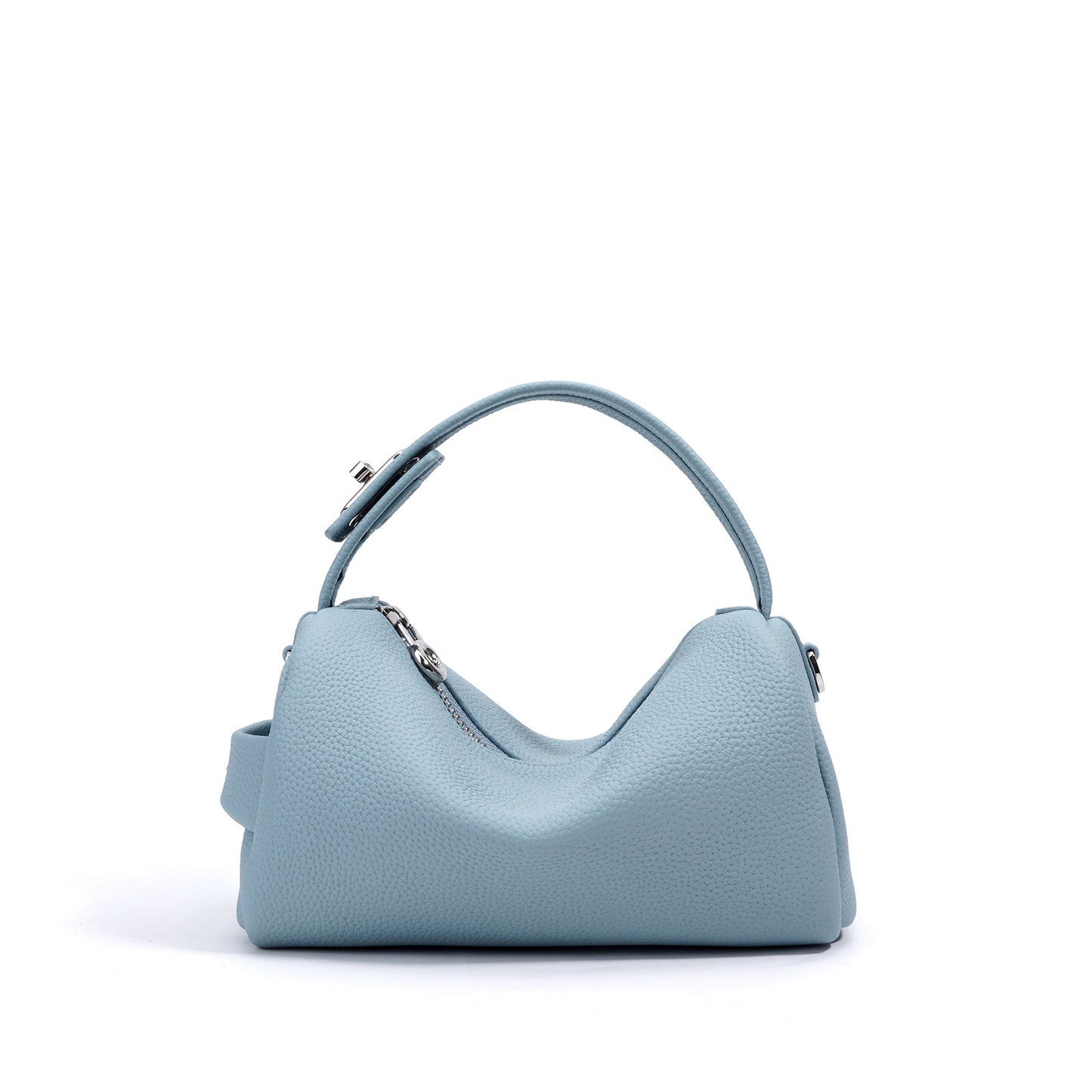 Women's Bun Korean Style Soft Leather Large Crossbody Bags