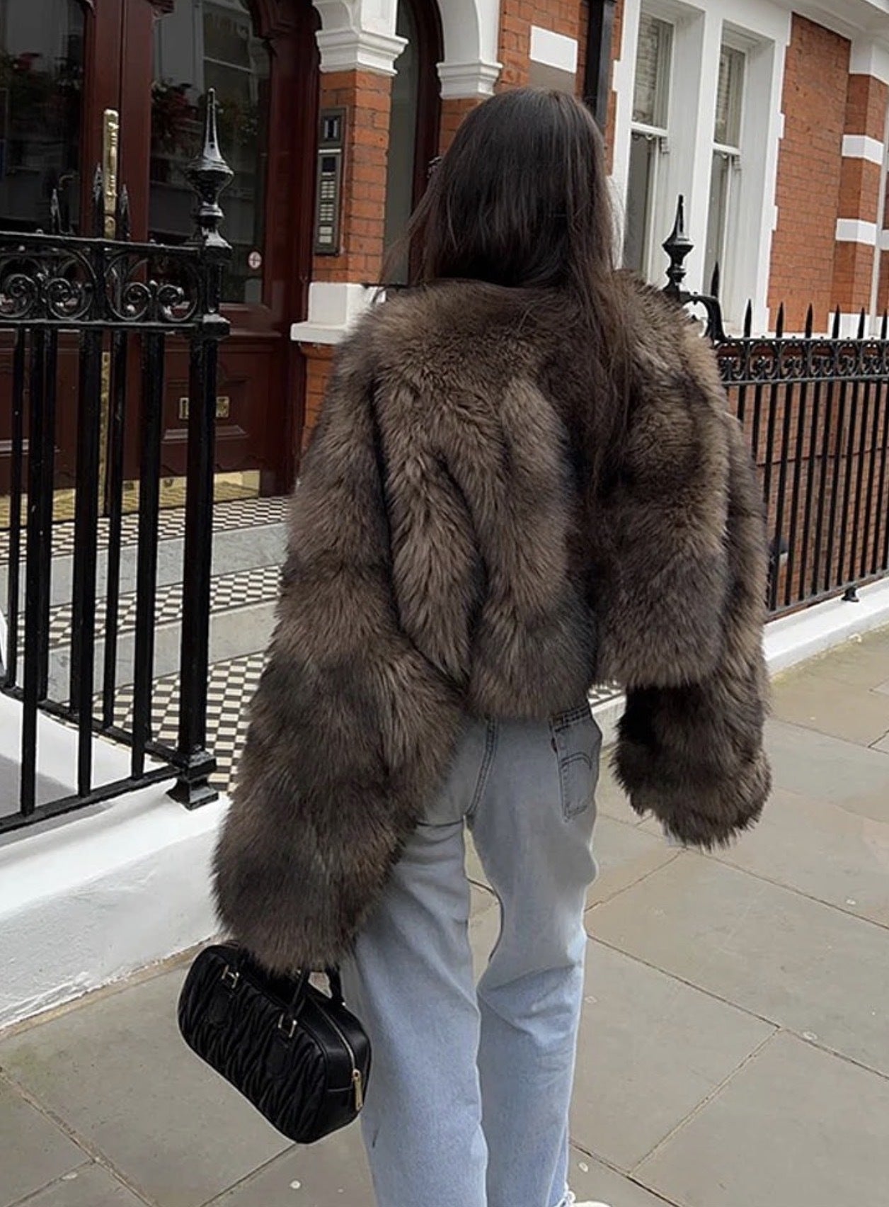 Women's Graceful Attractive Fashion Loose Furry Coats