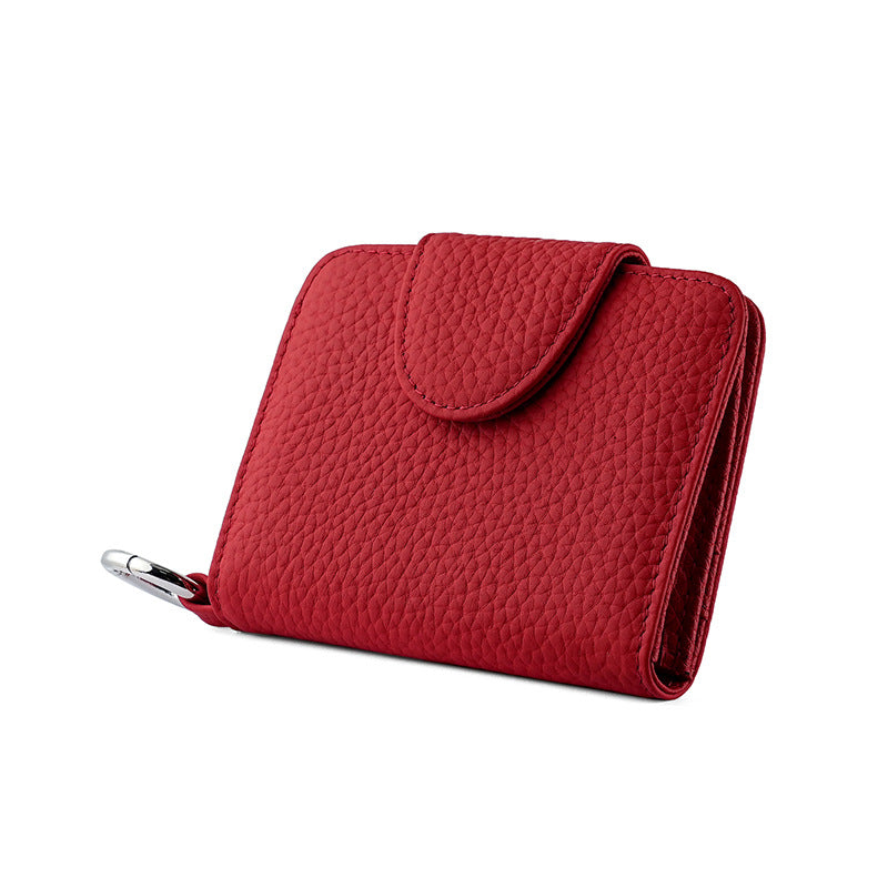 Women's Type First Layer Cowhide Genuine Leather Coin Purses