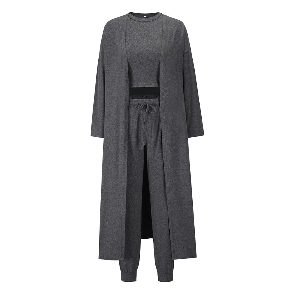 Women's Fashionable Knitted Three Slim Fit Graceful Pants