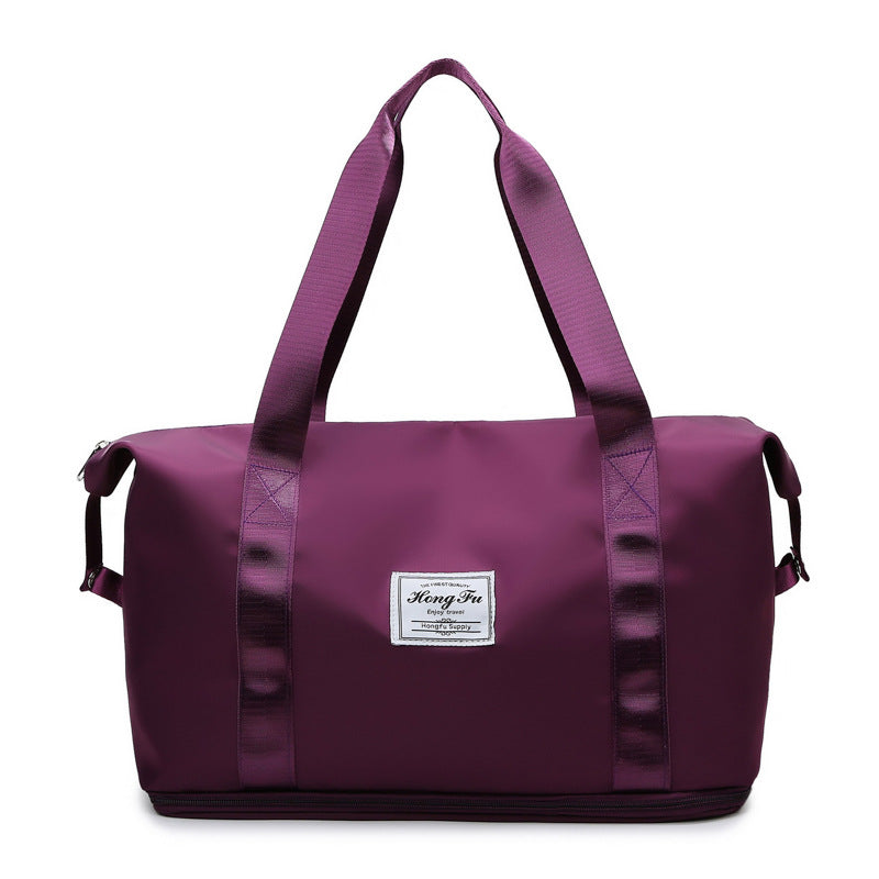 Women's Dry Wet Separation Exercise Portable Yoga Travel Bags