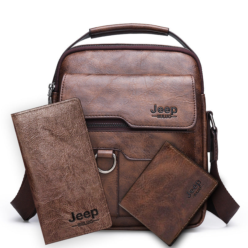 Men's New Pretty Suit Combination Fashion Men's Shoulder Bags