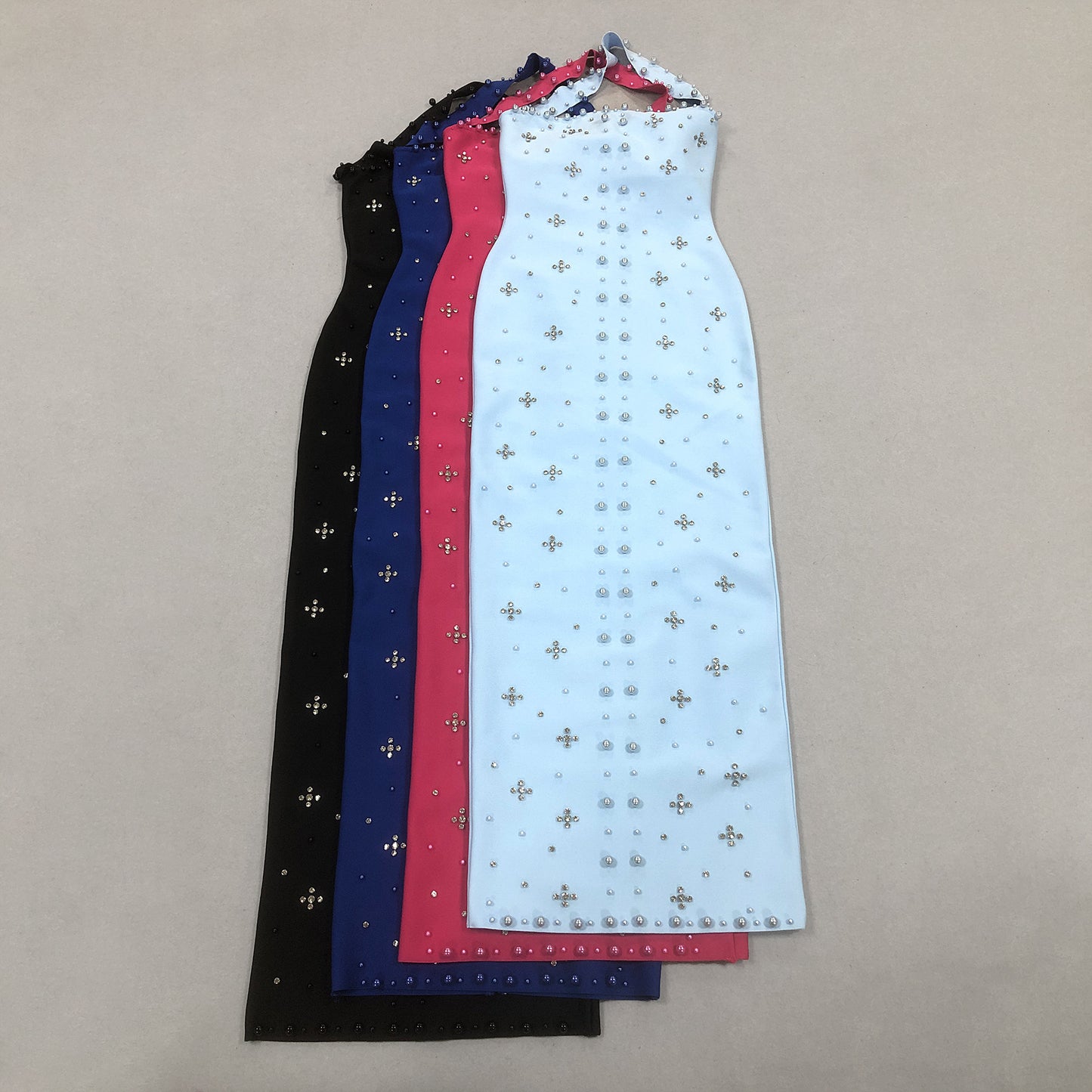 Dress Elegant Design Sexy Waist Trimming Dresses