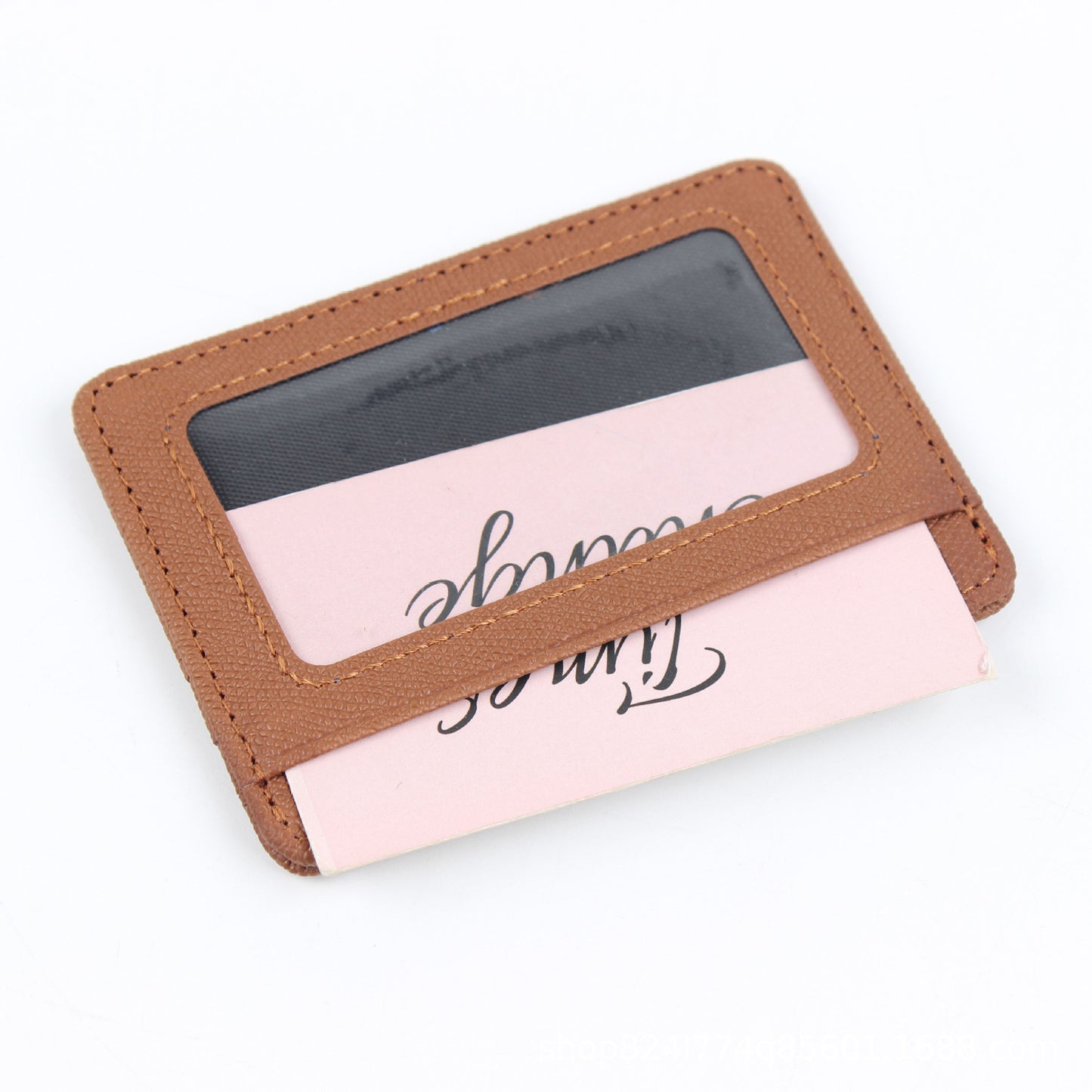 Versatile Leather Change Credit Mini Lightweight Card Holder