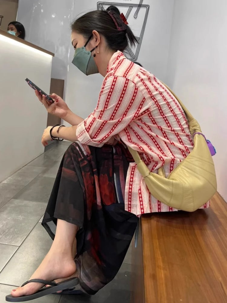 Women's Croissant Sheepskin Niche French Style Dumpling Bags