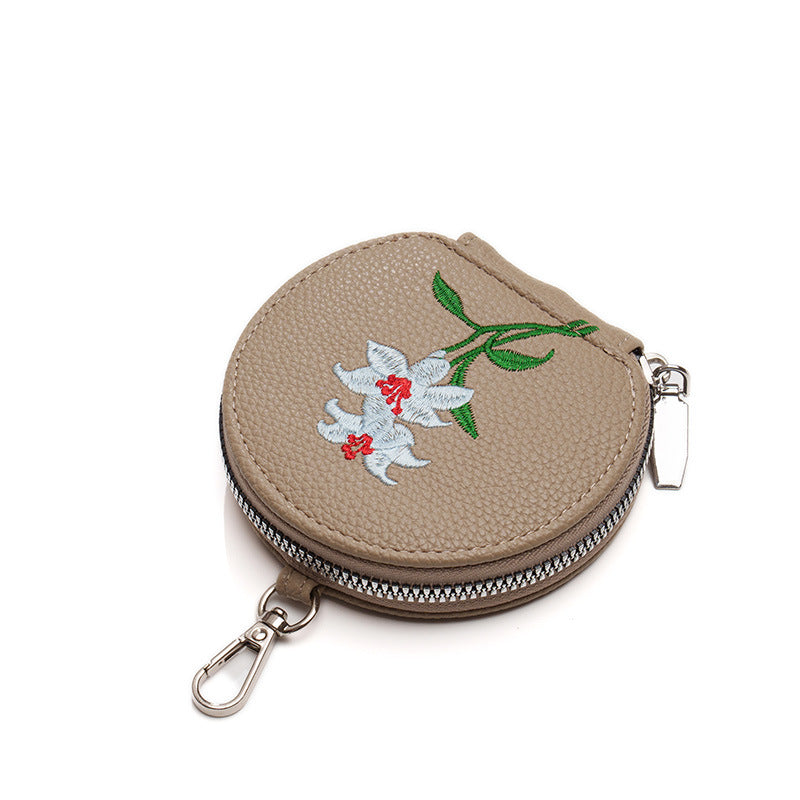 Women's Unique Large Capacity Embroidered Mobile Phone Bags