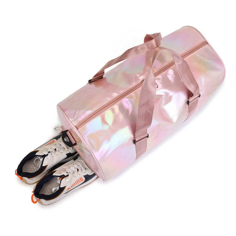 Colorful Short-distance Waterproof Independent Shoe Compartment Travel Bags