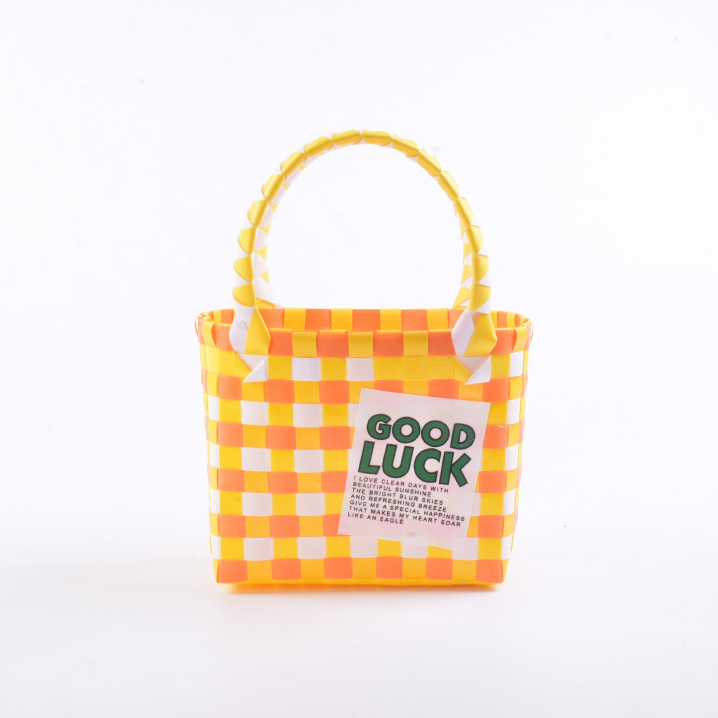 Women's Fried Street Woven Hand Gift Basket Handbags