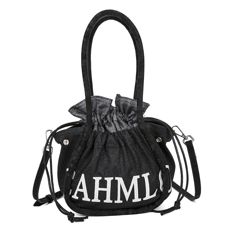 Women's Thailand Limited Deerskin Veet Embroidered Fashion Handbags