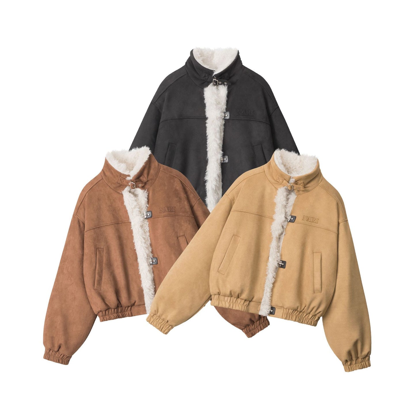 Women's Retro Stand Collar Niche Winter Casual Loose Coats