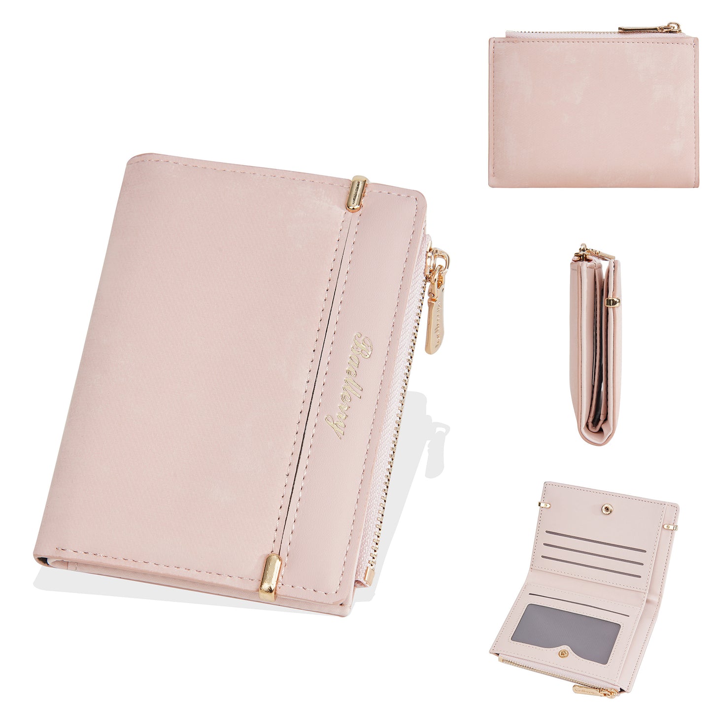 Women's Short High Sense Multiple Slots Pocket Ladies Wallets