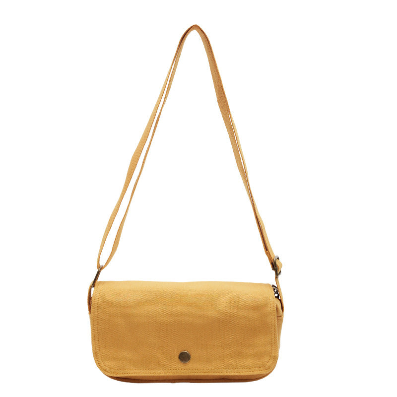 Mini Versatile Lightweight Mobile Solid Color Men's Messenger Bags