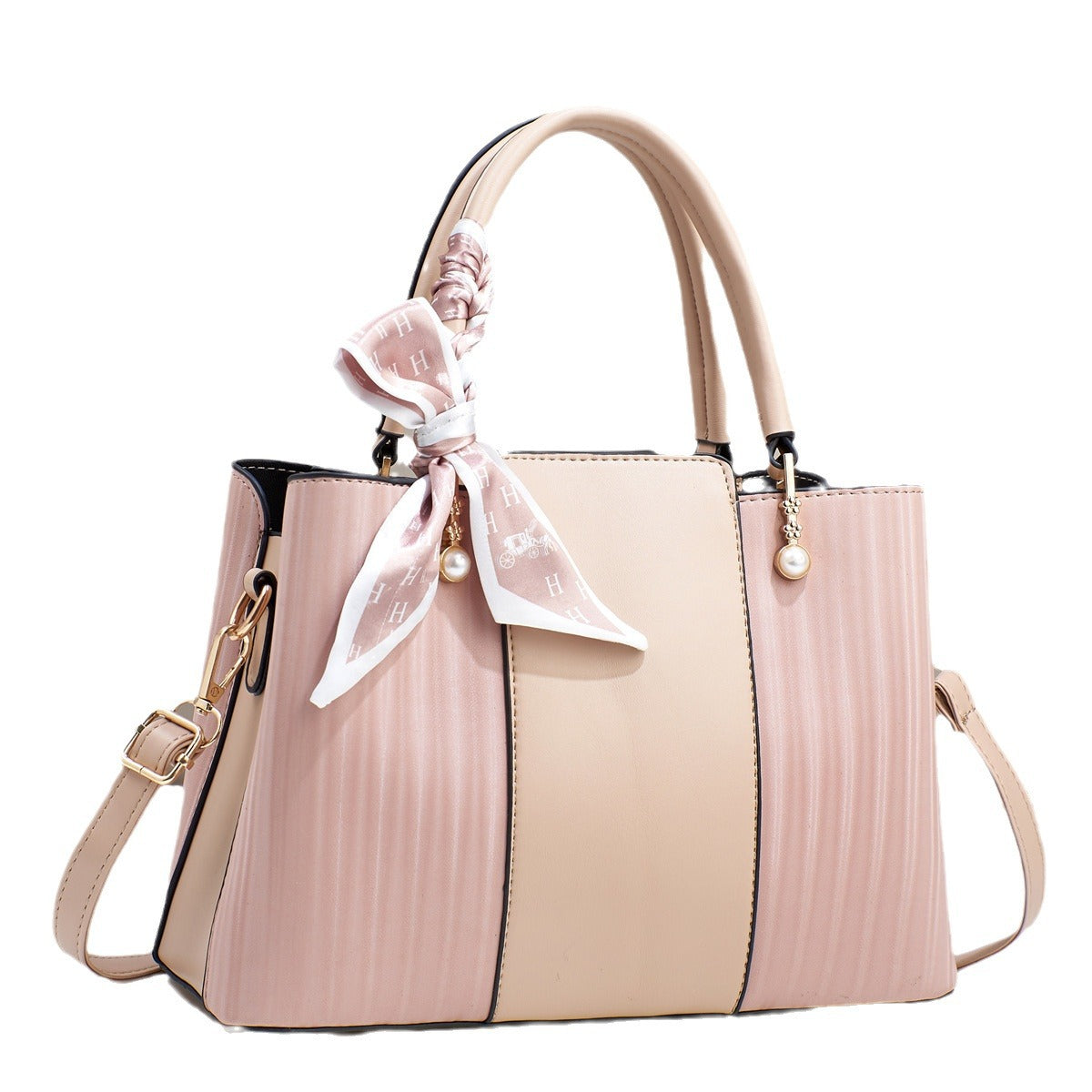 Women's Mother Korean Style Simple Fashionable Big Handbags