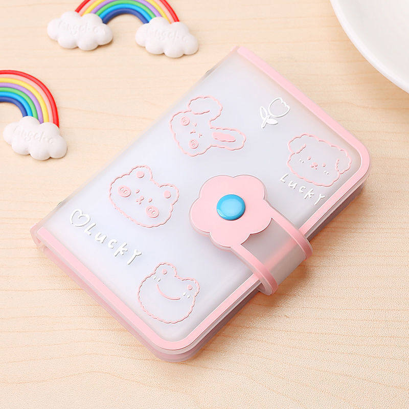 Women's Gel Large Capacity Multiple Slots Cute Card Holder