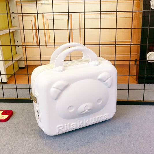 Makeup Box Cartoon Cute Password Convenient Travel Bags