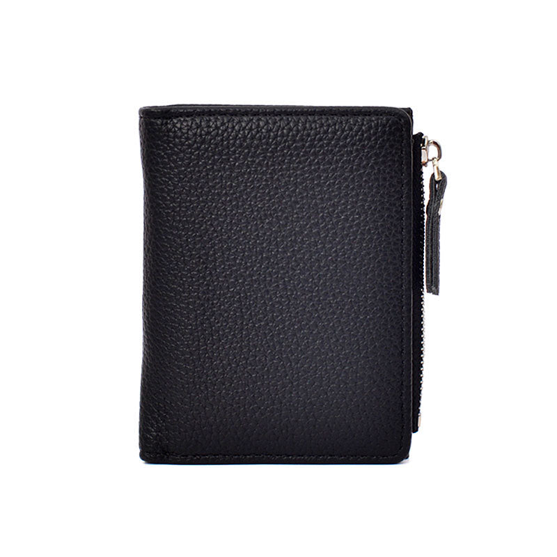 Women's Fashionable Short Large Capacity Zipper Pocket Ladies Wallets