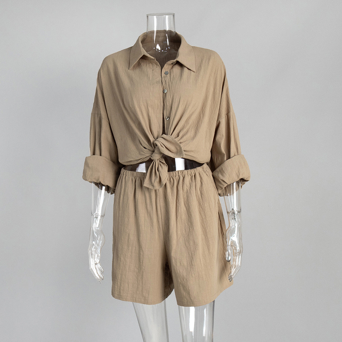 Women's Shirt Outfit Summer Vacation Casual Loose Suits