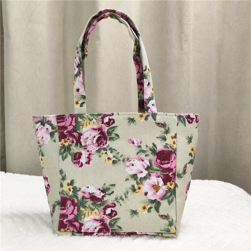 Women's Thick Canvas Printed Mummy Cloth Bags