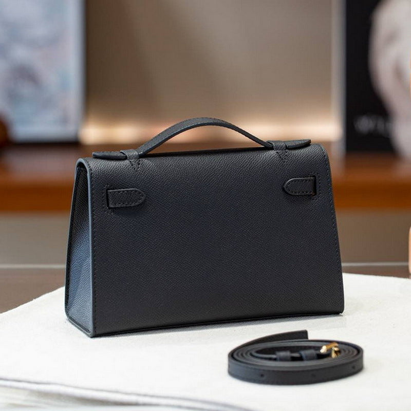 Women's Palm Print Cowhide Mini Generation Kelly Fashion Bags